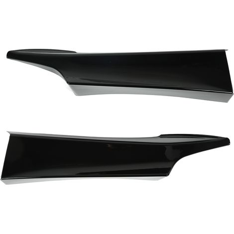 Frontstoßstangen-Lippenspoiler-Kit, Glanzschwarz, 2-teilig, für 1er F20 F21 Vor-Facelift LCI M Sport 2012-2015
