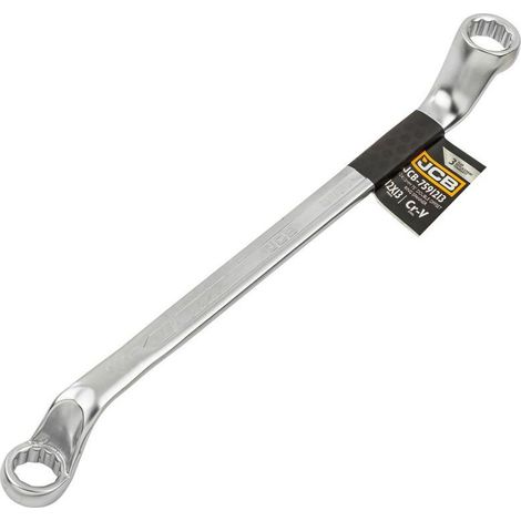 Llave de boca curvada a 75 grados 17x19mm