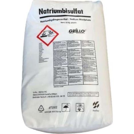 Riduttore pH piscina in polvere 25kg
