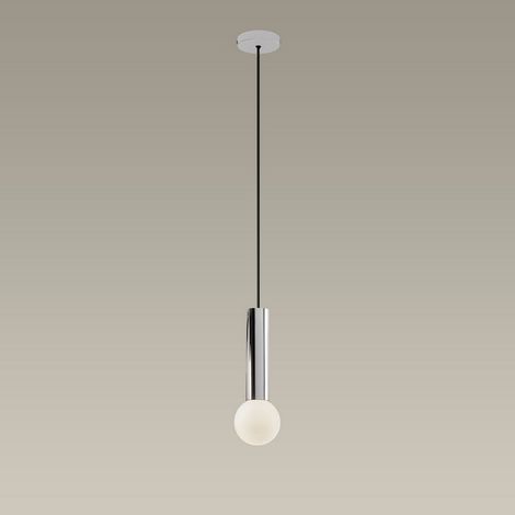 LEDS C4 Mist Badezimmerdecke Einfache Pendelleuchte Chrom E14 (1/2)