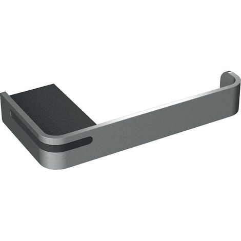 Distributeur de papier WC à fixer Alur gris mat en aluminium plié thermolaqué - PELLET (1/4)