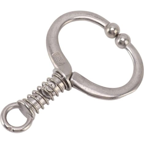 Pince à Nez en Acier Inoxydable pour Bétail Anneau de Nez pour Vache, Taureau et Bovin Accessoire d'Élevage Contrôle Sécurisé et Manipulation Facile du Chepte (1/5)