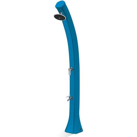 Poolstar – Douche solaire extérieure 44L avec rince-pieds – Polyéthylène haute densité – Hauteur 229 cm – 3 coloris disponibles (1/10)