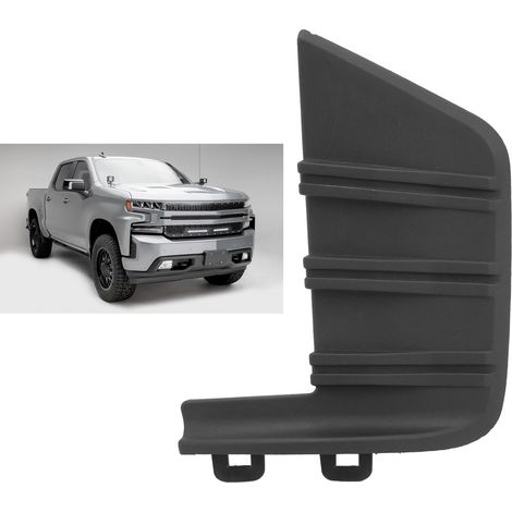 Frontstoßstangen-Zierblenden zu verkaufen: Vorne rechts: 84588811 Vorne links: 84588810. Passend für Chevy Silverado 1500 2019-2021 vorne rechts. (1/5)