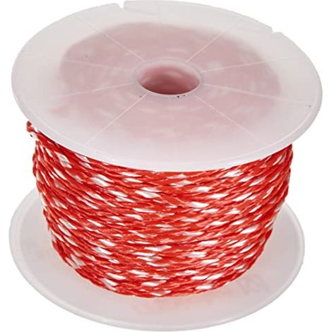 Maestro filo da muratore 50 m X Ø 1,7 mm, rosso/bianco, PP, 6305100 (1/4)