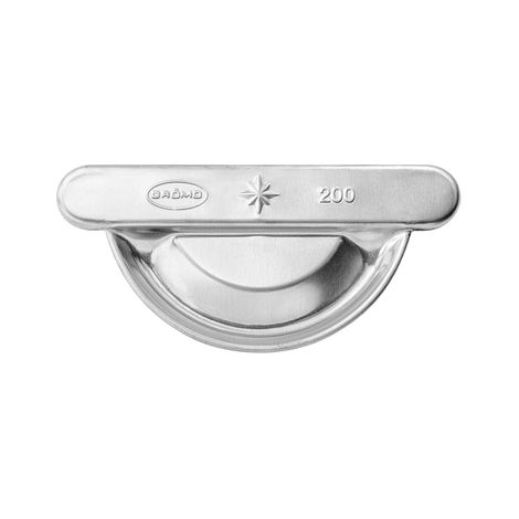 GRÖMO® Verzinkter Rinnenboden universal halbrund 333, 50373 (1/2)