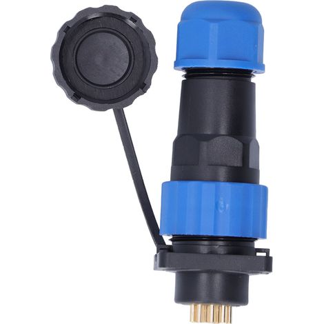 Wasserdichter Vierkantstecker, Flugzeugstecker, SP2012, 5 A, 250 V, industrieller Lötadapterstift (1/5)