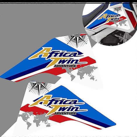 Protections latérales de réservoir pour Honda CRF1100/CRF 1100 L Adventure Adv (kit d'autocollants et de protections pour visière) - Modèles 2019, 2020 et 2021 (2014) (1/5)