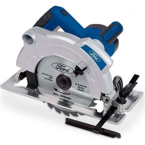 FX1-71 Scie circulaire FORD 1800 W base en aluminium avec guide latéral 4500 rpm
