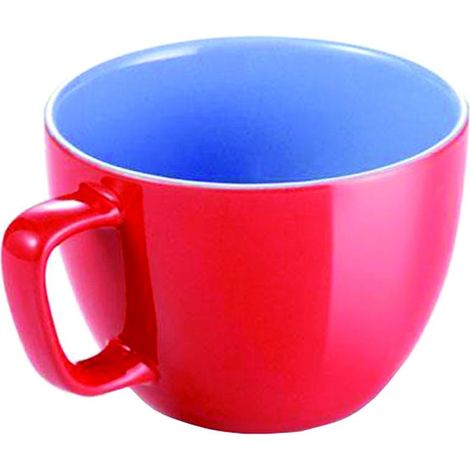 Tazza jumbo ema shine rossa ml.600 - Ø cm.11x8,5h. - 6 pz