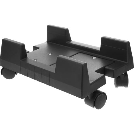 Support De Tour Ordinateur avec roulettes Chariot CPU Mobile Amovible Support De Processeur Pratique pour Économie Espace Et Modèle (1/5)