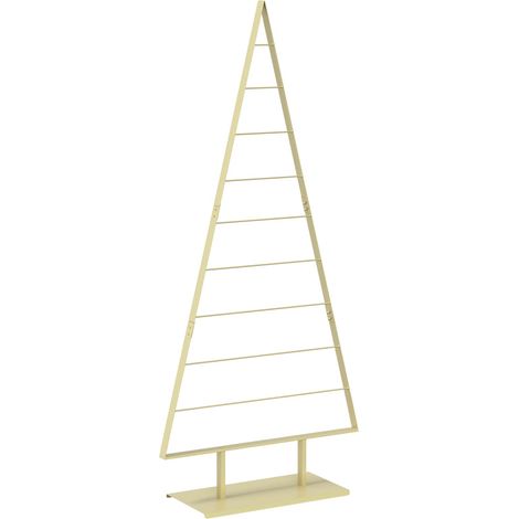 Metall Weihnachtsbaum KUOPIO 210 cm Stahl Gold vidaXL (1/5)