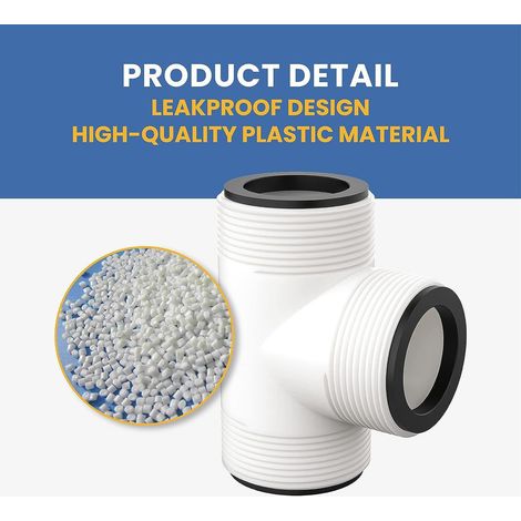 Fits 1.5 inch T distributors for pool and compatible with Intex Coleman swimming pumps. (1/5)