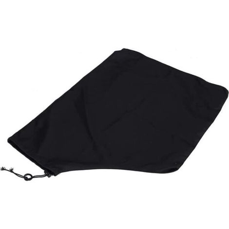 Sac à fermeture éclair pour aspirateur-souffleur de feuilles, sac de vidage inférieur sous vide à glissière. (1/5)