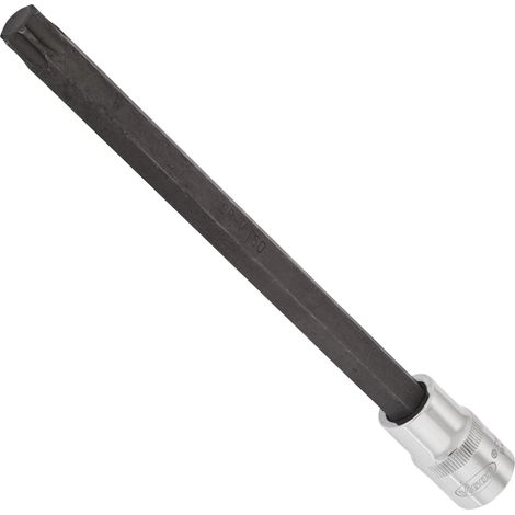 VIGOR Embout tournevis TX intérieur 12,5 mm (1/2") carré creux T60 V2183, L 200 mm (1/3)
