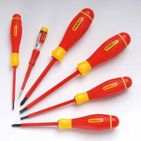 Stanley 0-65-441 Set 6 Giraviti FatMax isolati 1000V con cercafase