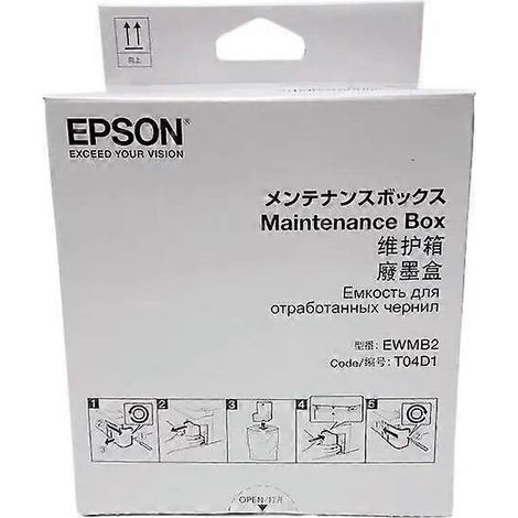 Für Epson Wartungsbox für C13T04D100 T04D100 T04D1 EWMB2 L6160 L6168 L6170 L6178 L6190 L6191 L6198 L6161 L6166 L6171 – grau
