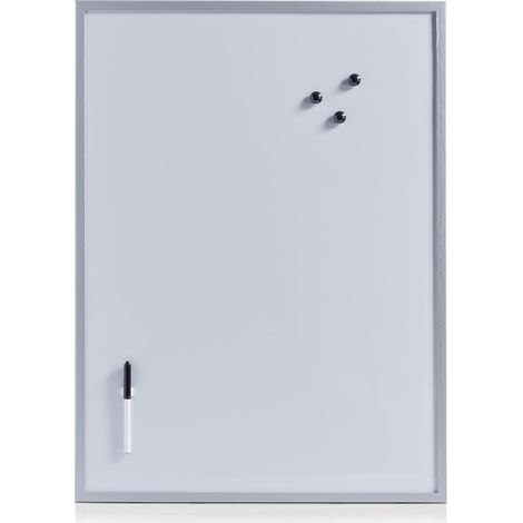 Magnettafel für Notizen + 3 Magnete, weiß, 60 x 80 cm, ZELLER (1/4)