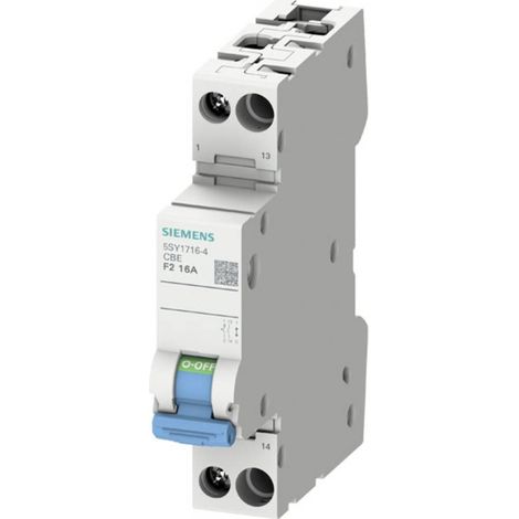 Siemens 5SY17104 5SY1710-4 Disjoncteur de protection plombable 72 V/DC 10 A 1 pc(s) (1/3)