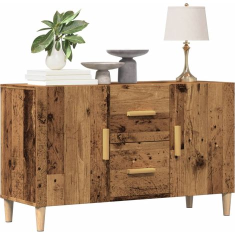 Sideboard Altholz-Optik 100x36x60 cm Holzwerkstoff