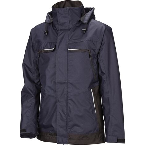 Jobman Outdoorjacke 1284 Marineblau Größe XL