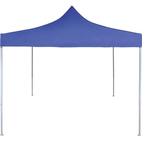 vidaXL Professional Folding Party Tent 2x2 m Steel Blue