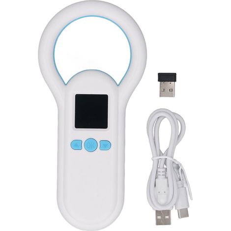 Lecteur puce animale écran 1,44in stockage 500 – 915M USB 2,4G sans fil BT lecteur puce, identification (1/5)