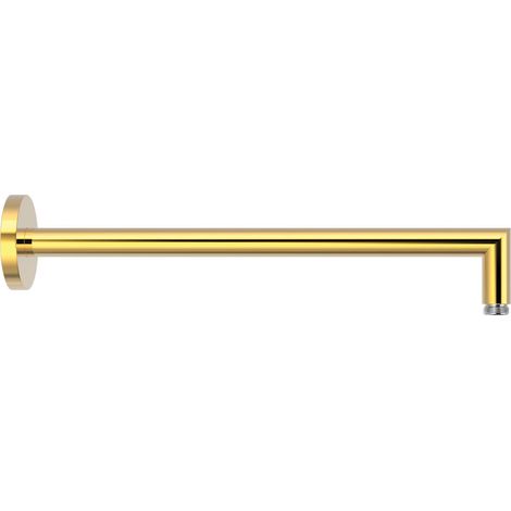 TRES 16118740OR COMPLEMENTOS DE DUCHA Brazo A Pared Color Oro 24K - ref: 16118740OR (1/2)