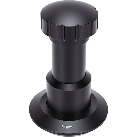 Tamper Espresso Calibrato 58,35mm – Pressione Regolabile 11-16kg, Base Ondulata – Acciaio Inox 304 – Design Ergonomico – Ideale per Baristi e Uso Domestico (1/5)