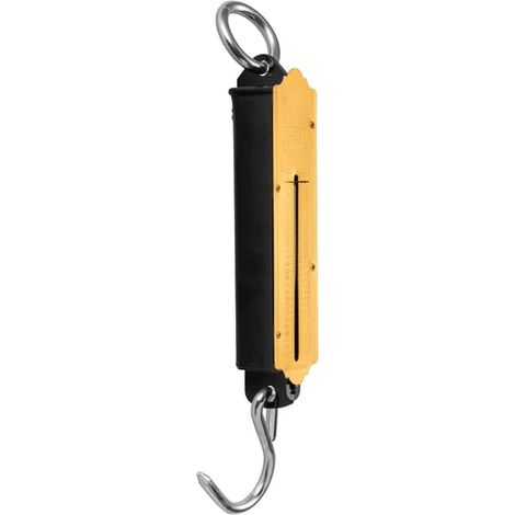100 kg bagagevåg - Mekanisk fjädervåg för konstruktion, resväskvågar - Kilo & Lbs Mätning Hängande Bärbar Våg (1/2)