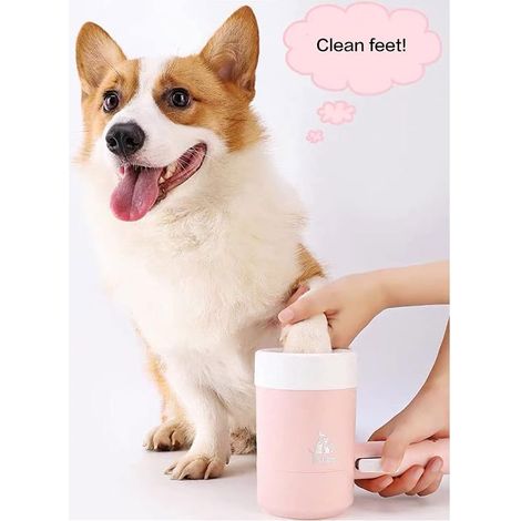 Machine à Laver les Pattes des Animaux, Laver les Pattes de Chien Plus Facilement, Nettoyer les Pattes de Chien après une Sortie à l’Extérieur (1/5)