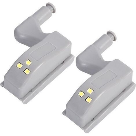 LED-Sensorleuchte für Schranktüren, Küchenschränke und andere Haushaltsmöbel (1 Stück, weißes Licht)