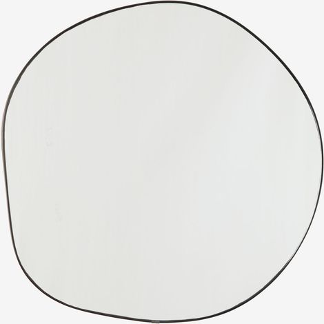 SKLUM Wandspiegel 60x60 cm Rasmus Schwarz