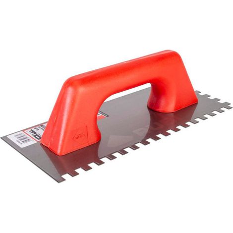 Peigne En Acier 28cm. (8x8) Poignée En Plastique Fermée 65967 Rubi (1/2)