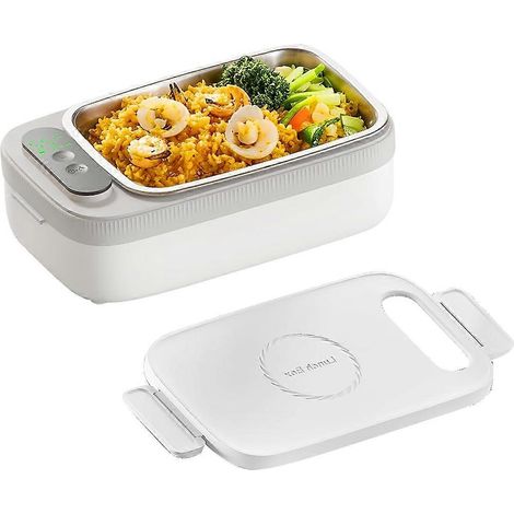 1L kabellose elektrische Lunchbox für Erwachsene, 14.000mAh Akku, automatische Heizfunktion, ideal für Auto, Büro, Reisen und Picknicks. (1/5)