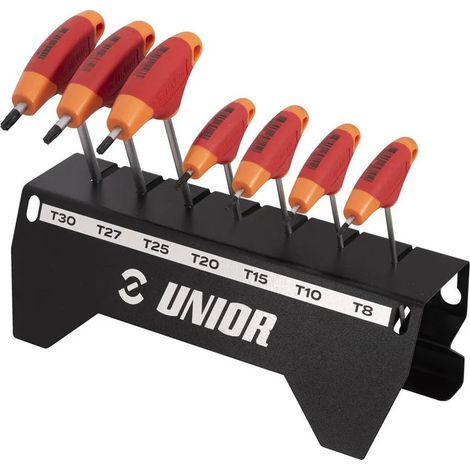 Llaves torx unior 193tx-us.1 7 piezas acero cromo vanadio