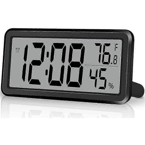 Réveil numérique, horloge de bureau, horloge LCD à piles, décorations pour chambre et cuisine (1/5)