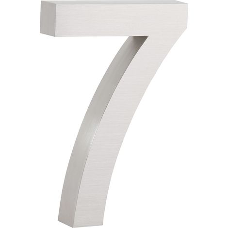 Zelsius Número de casa 7 de acero inoxidable