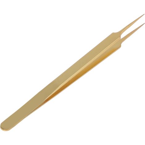 Pinzette aus legiertem Stahl, feine antimagnetische Spitze, gerades Werkzeug für die Reparatur und Wartung von Elektronikgeräten (1/5)