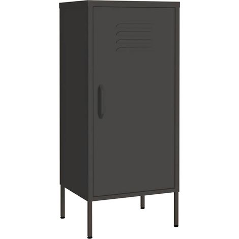Maison Exclusive - Armoire de rangement Anthracite 42,5x35x101,5 cm Acier