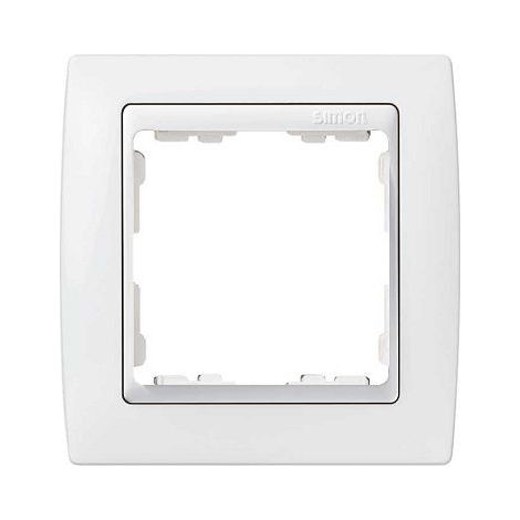 Marco 1 elemento blanco SIMON 82 82610-30 (1/3)