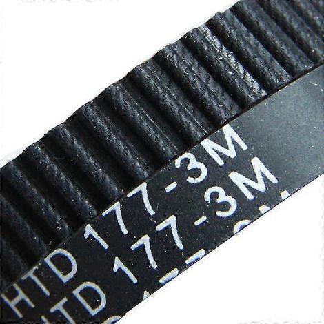 2 correas de transmisión 3M-177-9, repuestos 324830-02 para cepilladora Black & Decker 7696, tipos 6 y 7, KW715, KW713, BD713 (piezas de repuesto).