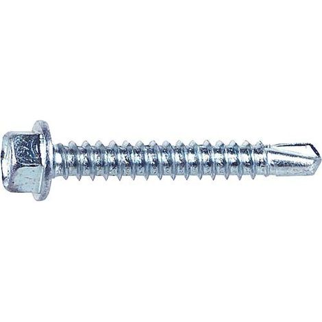 Vis DIN 7504 tete a six pans ø 4,2 mm, L  19 mm, zingue, UE 1000 pieces (1/2)