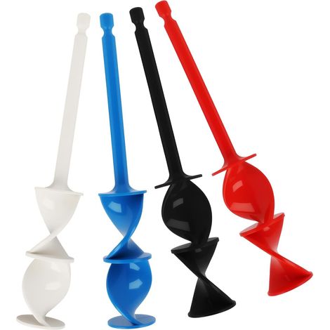 4 pièces Mélangeurs époxy pour Perceuse, palette de mélange d'agitateur de peinture, mélangeur de peinture réutilisable pour résine, peinture (1/5)