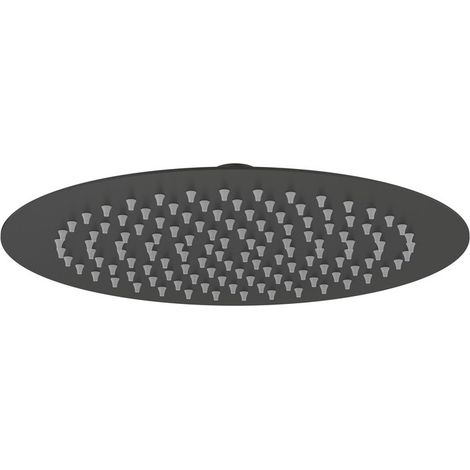 Soffione tondo diametro 25 cm gungrey - serie Giove (1/2)