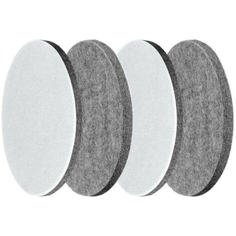 6 Feutre de polissage 125 mm disque de polissage pour ponceuse excentrique tampon de polissage feutre verre tampons de polissage de voiture 125 mm tampon de feutre Velcro