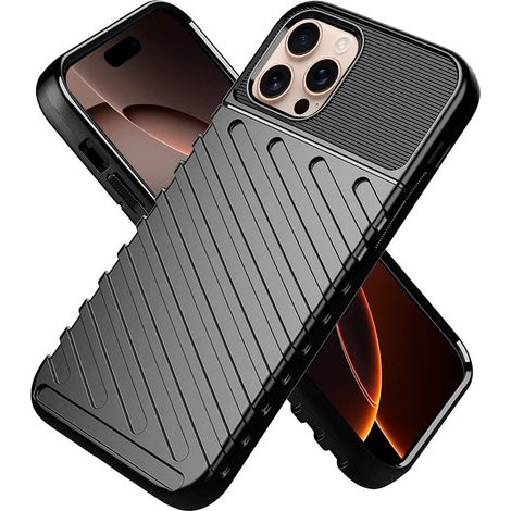 Carcasa COOL para iPhone 16 Pro Max Thunder Negro