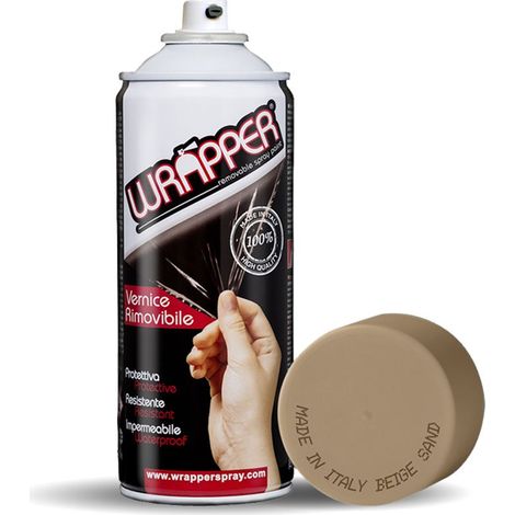 Wrapper Spray Vernice Removibile Army Camuflage - Colore: BEIGE SAND