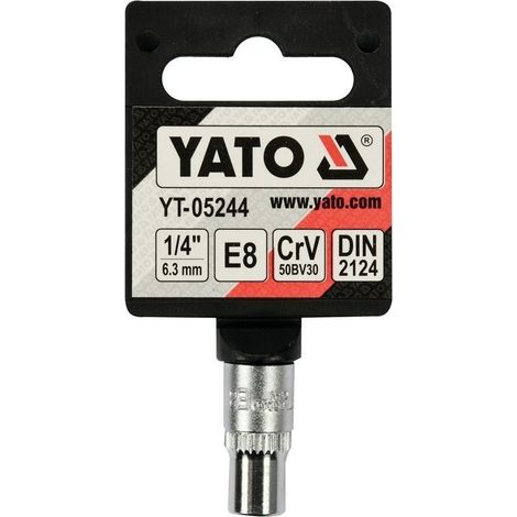 Vaso torx 1/4" E8 YT-05244 yato (1/3)