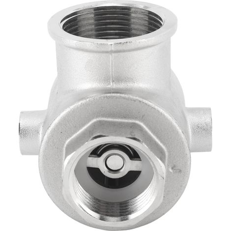 Clapet anti-retour 5 voies DN32 en alliage d'aluminium, filetage mâle/femelle à ressort (1/5)